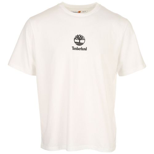 T-shirt Print Stack Logo Short White - Timberland - Modalova