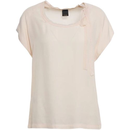 Blouses BERTHA BLUSA TWILL CON GEORGETTE - Pinko - Modalova