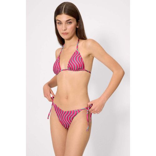 Maillots de bain Bas de bikini brésilien noué avec imprimé vagues - Ysabel Mora - Modalova