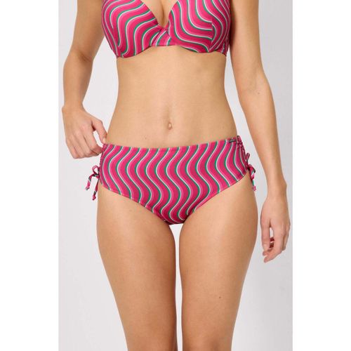 Maillots de bain bas de bikini midi imprimé vagues - Ysabel Mora - Modalova