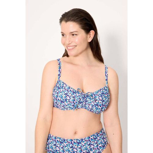 Maillots de bain Haut de bikini amincissant bleu Liberty, bonnets D et E - Ysabel Mora - Modalova