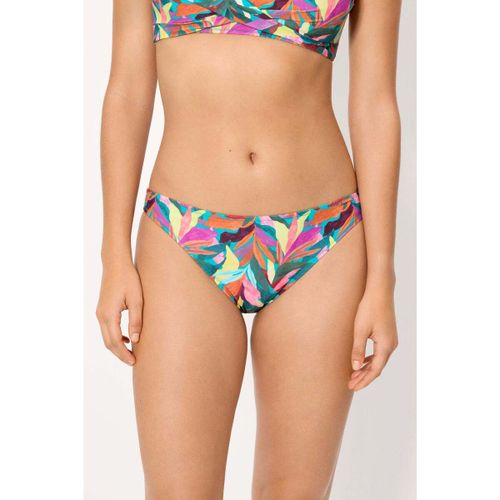 Maillots de bain culotte de bikini à imprimé feuilles - Ysabel Mora - Modalova