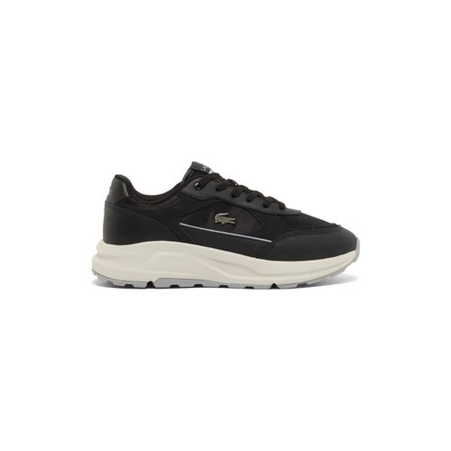 Baskets basses Baskets Run Set suède noires et beiges - Lacoste - Modalova