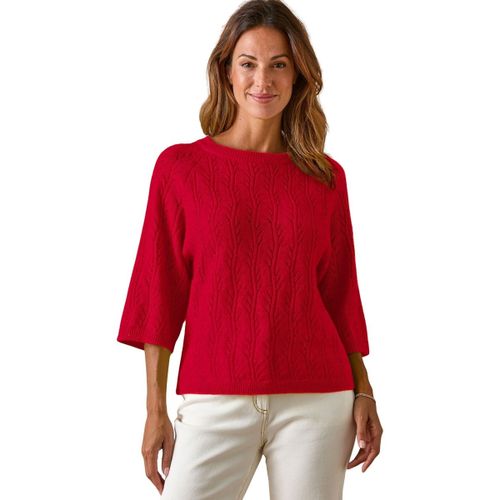 Pull by - Pull manches au coude 5% laine - Daxon - Modalova