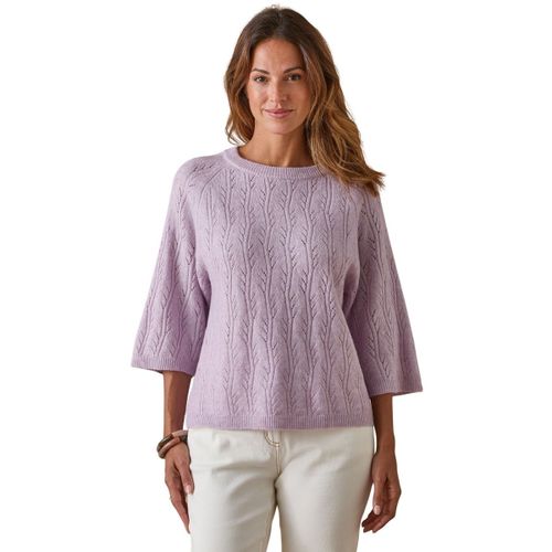 Pull by - Pull manches au coude 5% laine - Daxon - Modalova