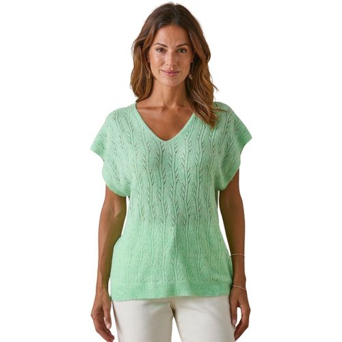 Pull by - Pull col V manches T avec laine - Daxon - Modalova
