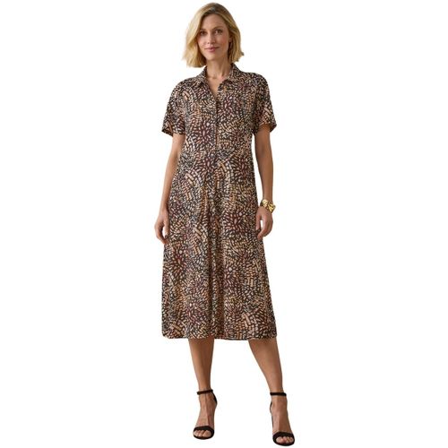 Robe by - Robe toute boutonnée en maille - Daxon - Modalova