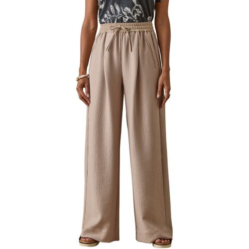 Pantalon by - Pantalon effet froissé coupe large - Daxon - Modalova
