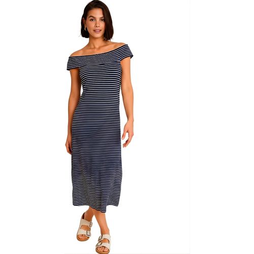 Robes midi Robe estivale mi-longue encolure bateau COMPLEMENTOS - Selmark - Modalova
