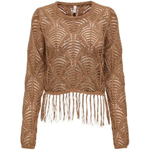 Pull Onlleonie Ls Structur Fring Oneck Cc Knt 15362968 - Only - Modalova