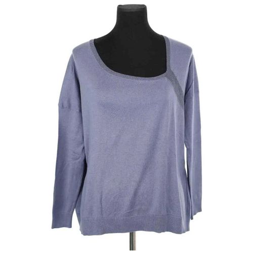 Pull Maje Top en soie gris - Maje - Modalova