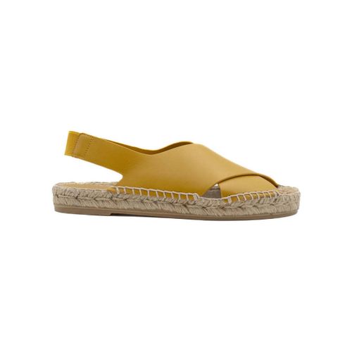 Espadrilles MEDELIA COWHIDE OCHRE - PALOMA BARCELÓ - Modalova