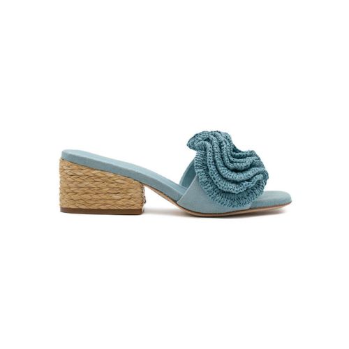 Mules POLLY SUEDE SKY - PALOMA BARCELÓ - Modalova