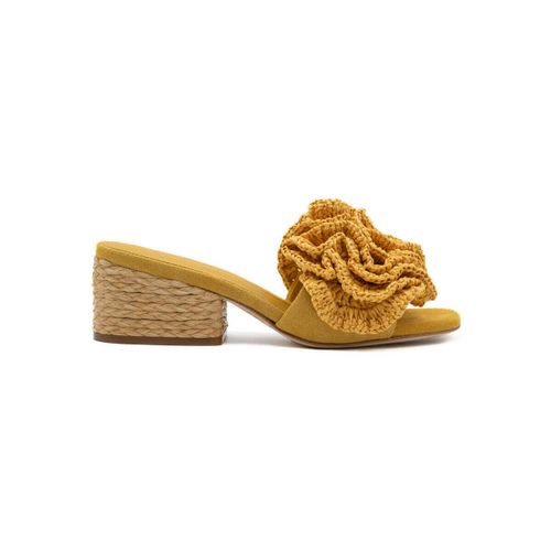 Mules POLLY SUEDE OCHRE - PALOMA BARCELÓ - Modalova