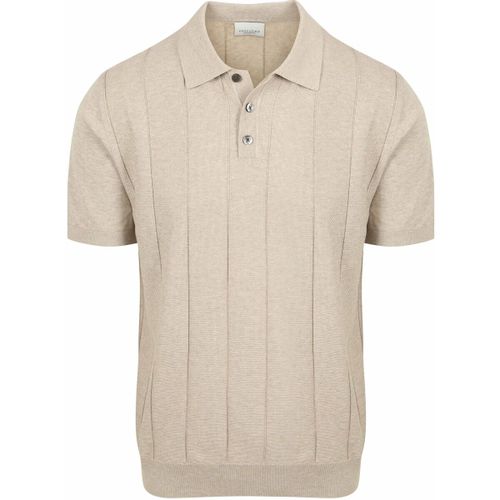 Polo Polo Drop Needle Texturé Beige - Profuomo - Modalova