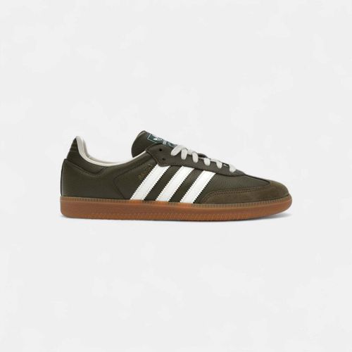 Baskets Samba OG Medium Raw Khaki Gum - adidas - Modalova