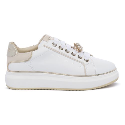 Baskets basses Keys WHITE GOLD - Keys - Modalova
