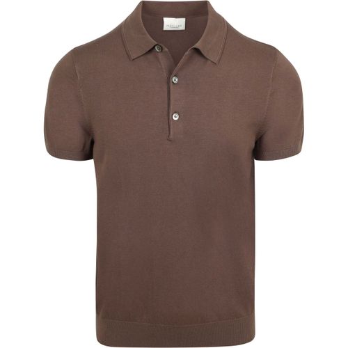 T-shirt Polo Luxury Basic Marron - Profuomo - Modalova