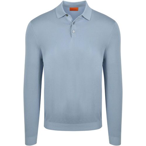 Polo Polo Coton Compact Bleu Acier - Suitable - Modalova
