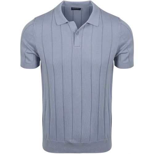 Polo Respect Polo Drop Needle Bleu Acier - Suitable - Modalova