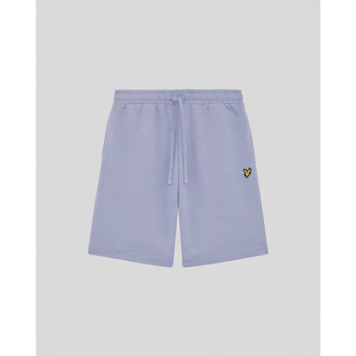 Short ML414VOGT PLAIN SWEATSHORT-Y128 BUBBLE BLUE - Lyle & Scott - Modalova