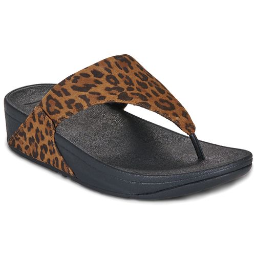Sandales compensées LULU SUEDE TOE-POST - FitFlop - Modalova