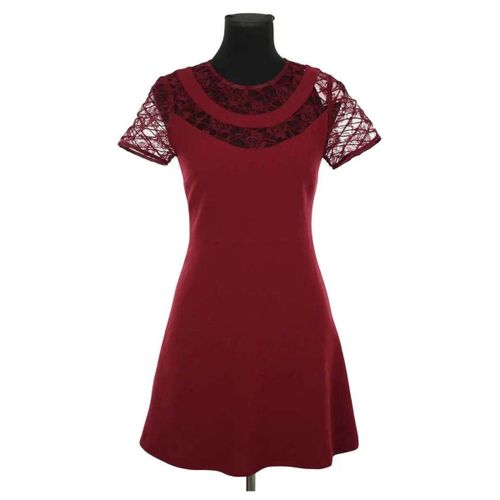 Robe courte Sandro Robe bordeaux - Sandro - Modalova