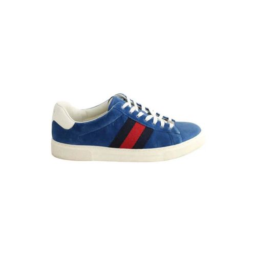 Baskets basses Gucci Baskets bleues - Gucci - Modalova
