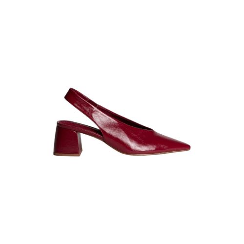 Chaussures escarpins Escarpins slingback talon carré, wine - Vera Collection - Modalova