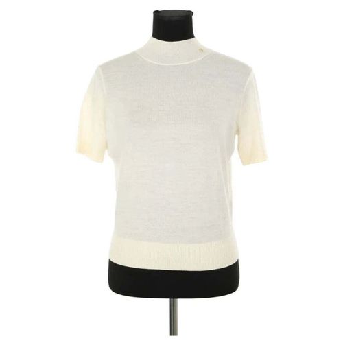 Pull T-shirt en laine blanc - Anine Bing - Modalova