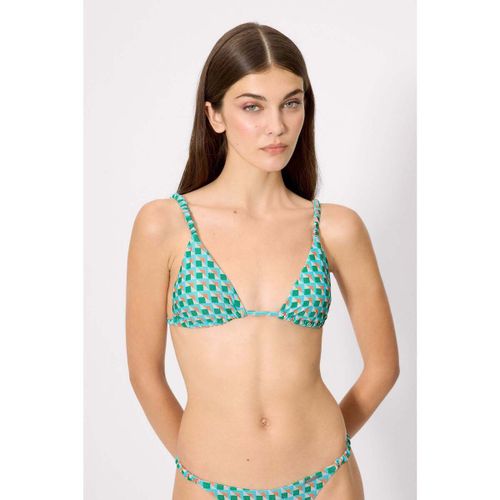 Maillots de bain Haut de bikini triangle pailleté, bonnet B - Ysabel Mora - Modalova