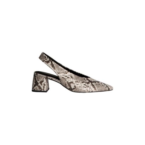 Chaussures escarpins Escarpins slingback talon carré, effet serpent - Vera Collection - Modalova
