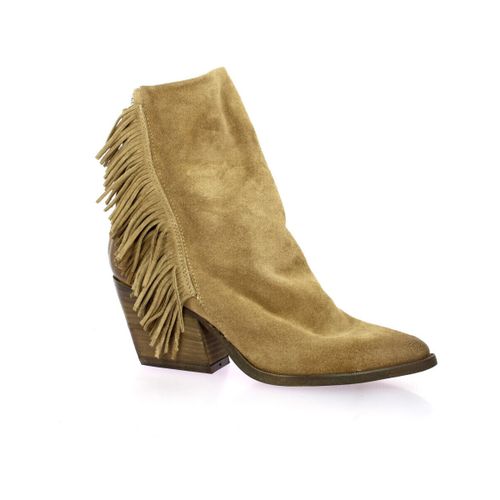 Bottines Boots cuir velours tabac - Mimmu - Modalova