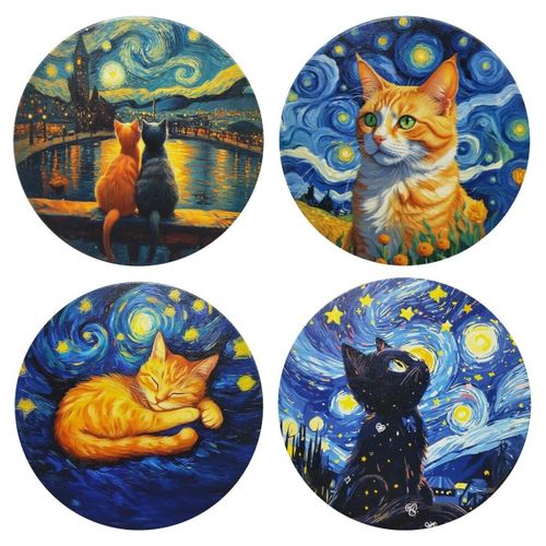 Tableaux, toiles Set De Table Chat - Signes Grimalt - Modalova