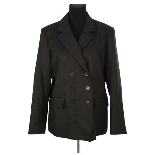Veste Sandro Blazer en coton noir - Sandro - Modalova