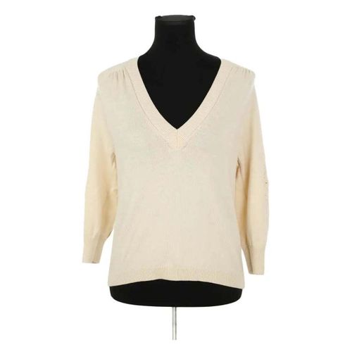 Pull Bash Cardigan en laine beige - Bash - Modalova