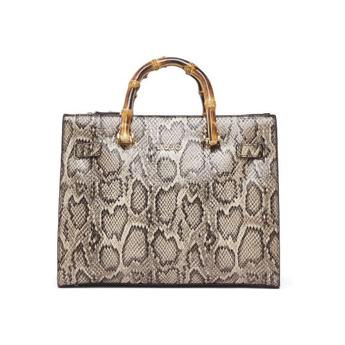 Sac à main Sac moyen modèle à imprimé python - Liu Jo - Modalova
