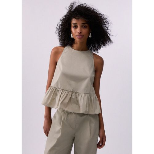 Blouses Top en popeline avec nœud - Liu Jo - Modalova