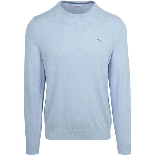 Pull Pull Coton-Cachemire Bleu Poudré - Mcgregor - Modalova