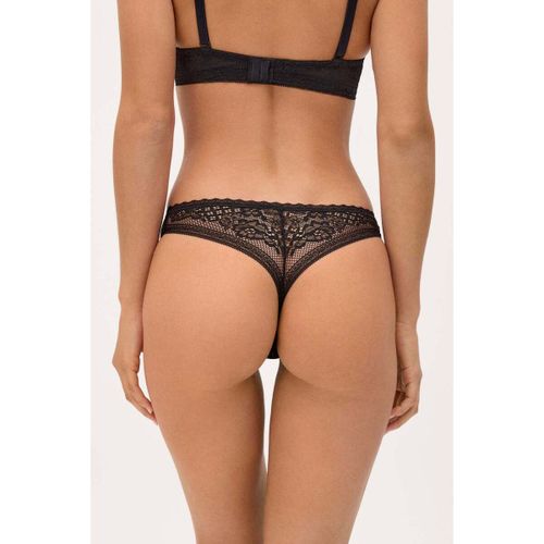Strings string en dentelle noire - Ysabel Mora - Modalova