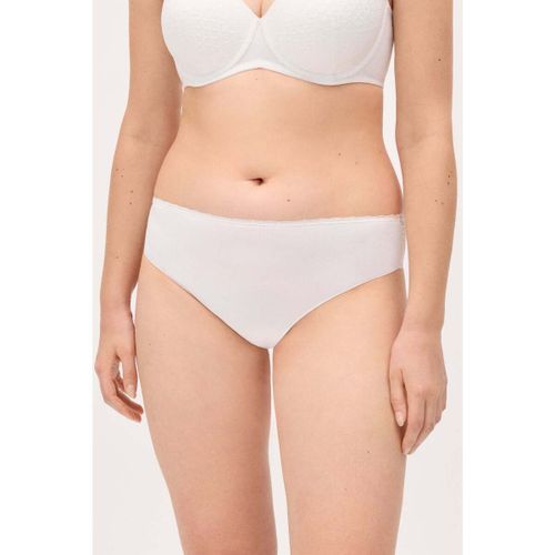 Slips Culotte midi en dentelle blanche - Ysabel Mora - Modalova