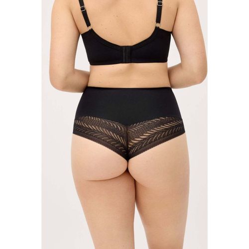 Culottes & slips string gainant en dentelle noire à compression moyenne - Ysabel Mora - Modalova