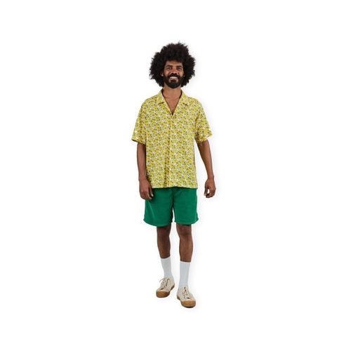 Chemise x PEANUTS Donuts Aloha Shirt M - Yellow - Brava Fabrics - Modalova