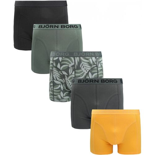 Caleçons Boxers Cotton Stretch 5-Pack Multicolour - Björn Borg - Modalova