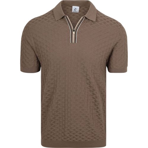 Polo Polo Maille Marron - R2 Amsterdam - Modalova