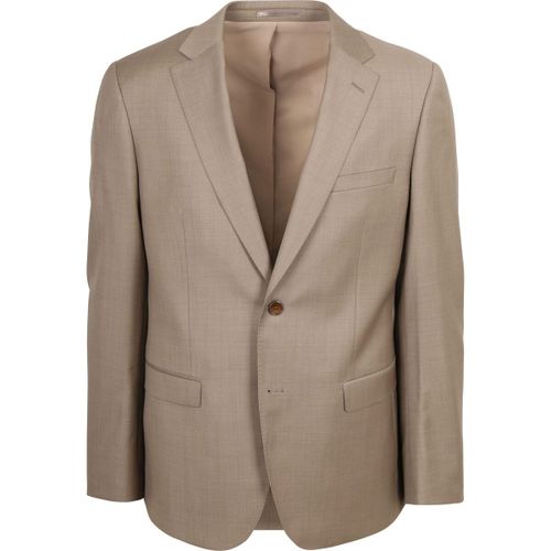 Veste Costume Sharkskin Laine Sable - Suitable - Modalova