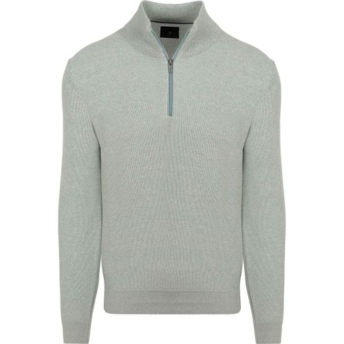 Pull Pull Demi-Zip Vert Chiné - State Of Art - Modalova