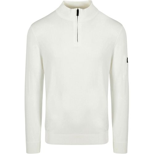 Sweat-shirt Race Pull Demi-Zip Off White - Suitable - Modalova