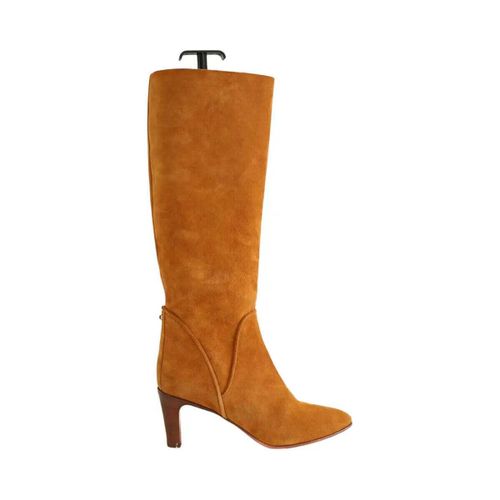 Bottes Chloe Bottes en daim camel - Chloe - Modalova