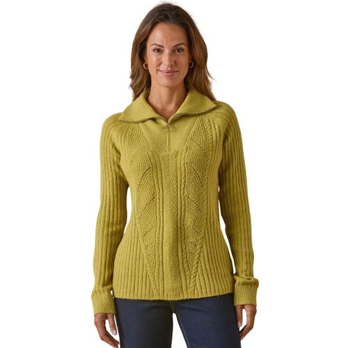 Pull by - Pull col camionneur zippé - Daxon - Modalova